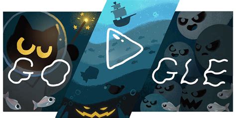 Google's Halloween game is basically Ghosts.io and it's spooky