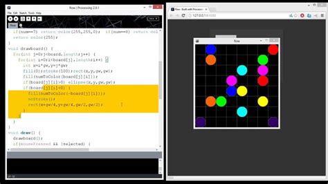 Game In Processing Code