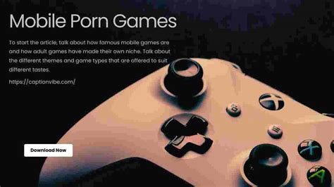 game mobile porn