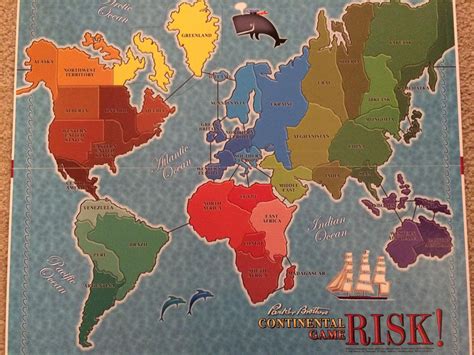 game of risk map