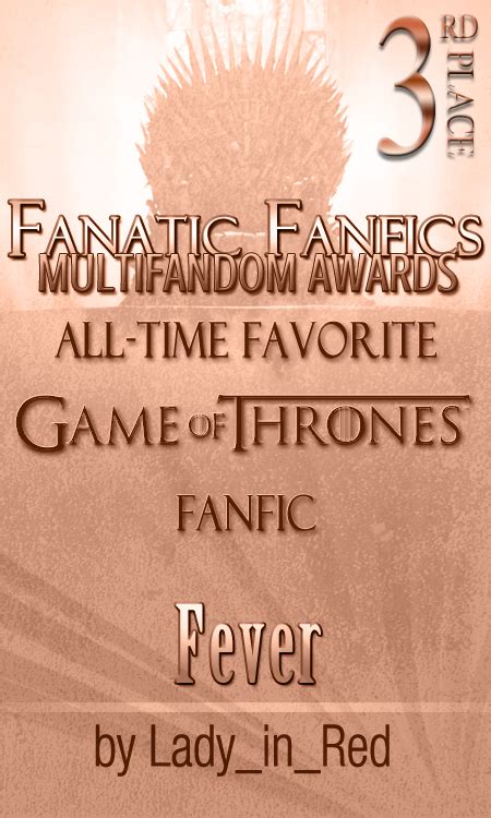 game of thrones fanfic awards