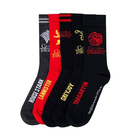 SOLD Game of Thrones GOT Socks Set Sock set, Casual socks, Things to sell