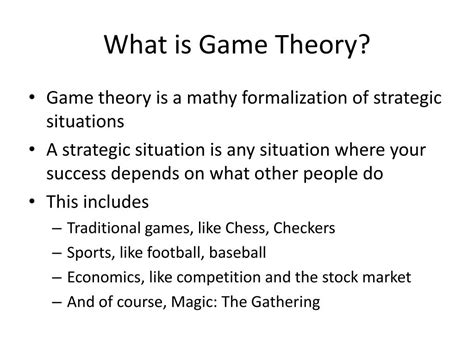 Game Theory Examples In Sports