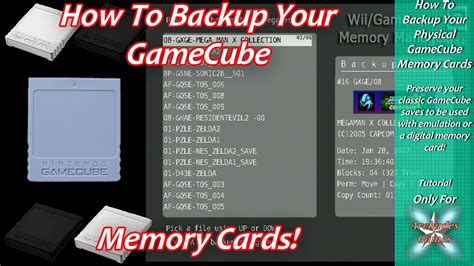 Gamecube Memory Card Save Games