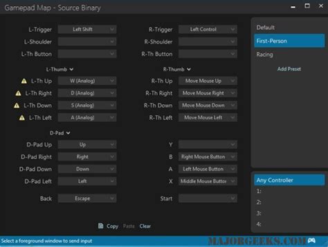 Gamepad Map Download