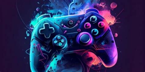 Un grupo de amigos jugando videojuegos juntos