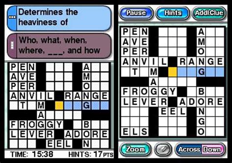 games like crosswords