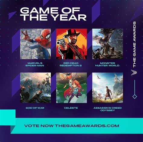 games of the year nominations