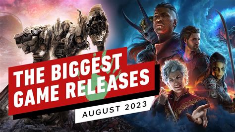 games release august 2023