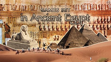 games set in egypt