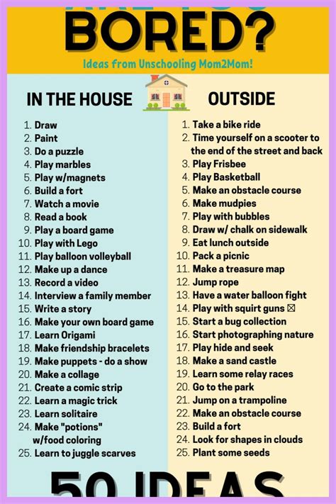 Games To Do When Your Bored Inside