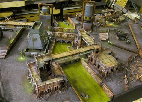 games workshop 40k terrain layout