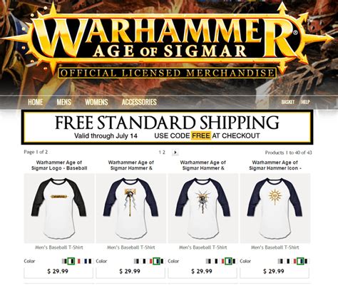 games workshop merchandise uk