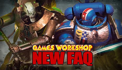 games workshop warhammer 40k faq