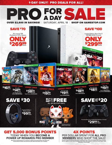 Take Advantage of GameStop’s PRO Day Sale on May 18th!!! Funtastic Life