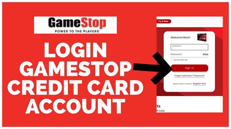 gamestop login credit card
