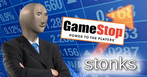 gamestop stock market meme