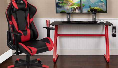 43" Carbon Fiber Desktop Computer Gaming Desk or Computer Gaming Chair