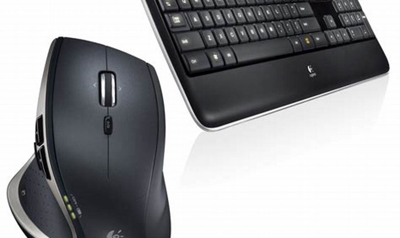 gaming logitech mouse and keyboard