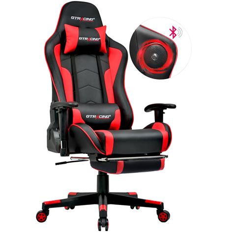 gaming chair with footrest cheap