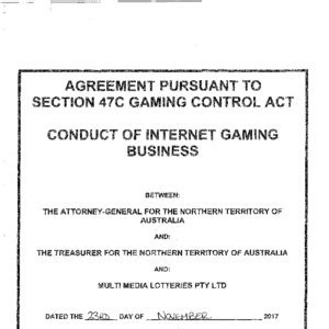 Gaming Control Act 2007