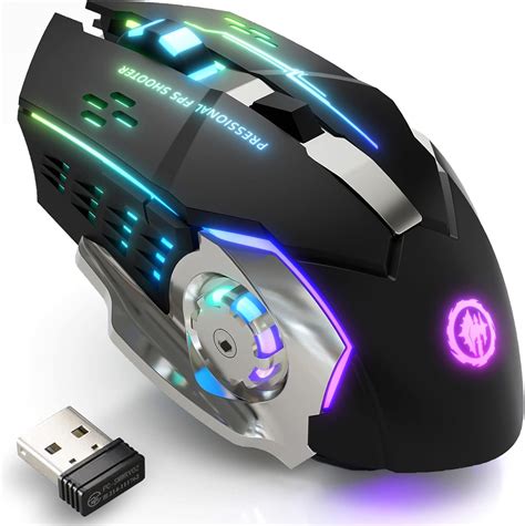 Wired Gaming Mouse, SOWTECH(TM)Professional 2400DPI Ergonomic LED