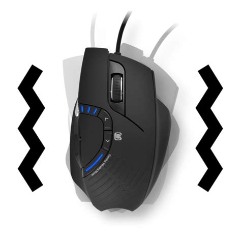 Gaming Mouse With Vibration Feedback