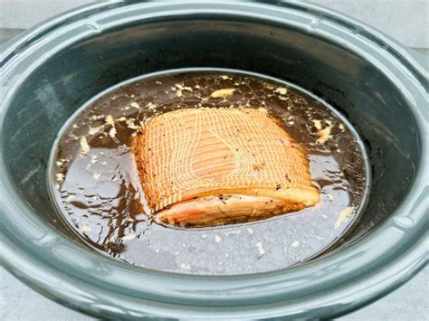 Gammon Cooked In Coke In The Slow Cooker