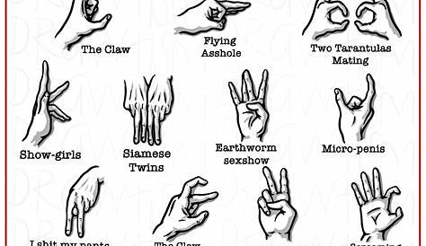 Guide to Gang Signs - Common Sense Evaluation
