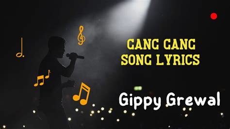 gang gang gang gang gang song lyrics