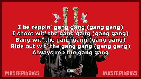 gang gang gang lyrics