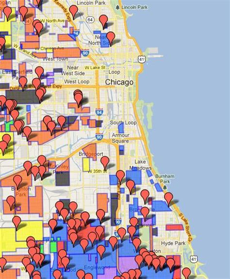 gang map of chicago