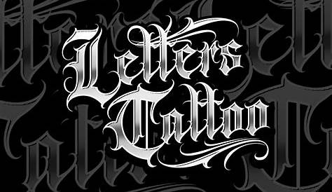 15 Chicano Gangsta Script Font Images - Gangster Tattoo Lettering Font