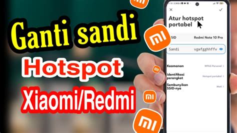 Ganti Sandi dan Kata Sandi