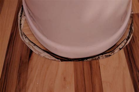 Gap Between Toilet And Floor