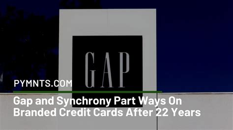 gap credit card synchrony
