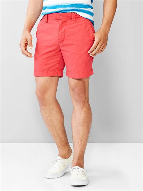 gap mens shorts 7 inch