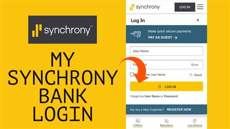 gap synchrony bank online payment