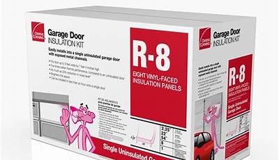 Garage Door Insulation Kit (8-Pieces)