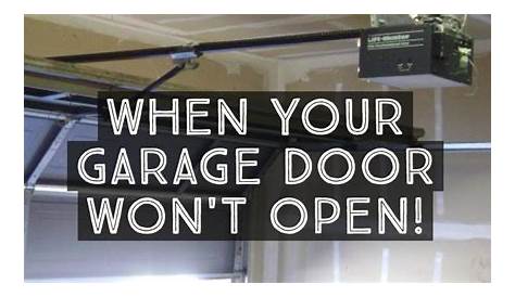 Garage Door Opener Not Working