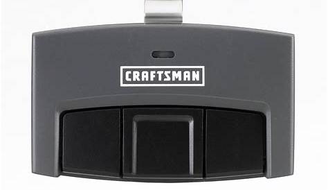 Craftsman 3-Function Visor Remote Control Garage Door Opener | Shop