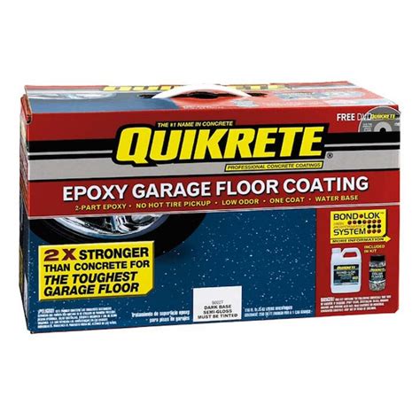 RustOleum EpoxyShield 2Part Tan Gloss Garage Floor Epoxy Kit in the