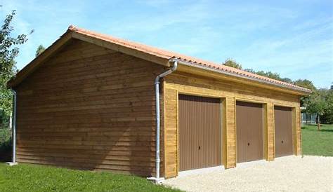 Garage ossature bois sur mesure de qualité Garage bois