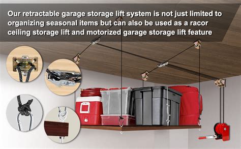 Garage Ceiling Hoist Storage