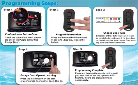 Garage Door Opener Program Button
