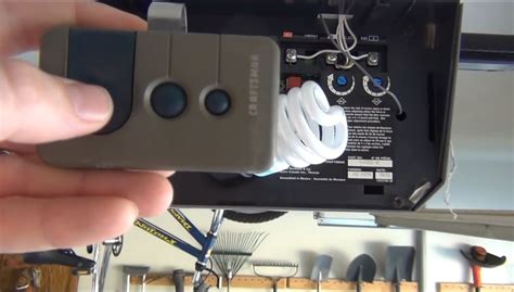 Garage Door Opener Setting Code