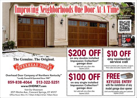 garage door repair brand coupons