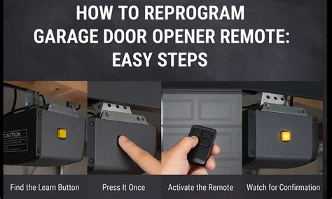 Garage Door Reprogram Opener