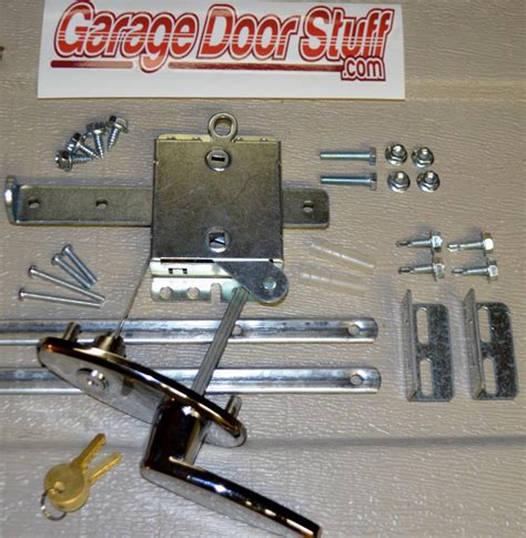 garage door slide lock latch