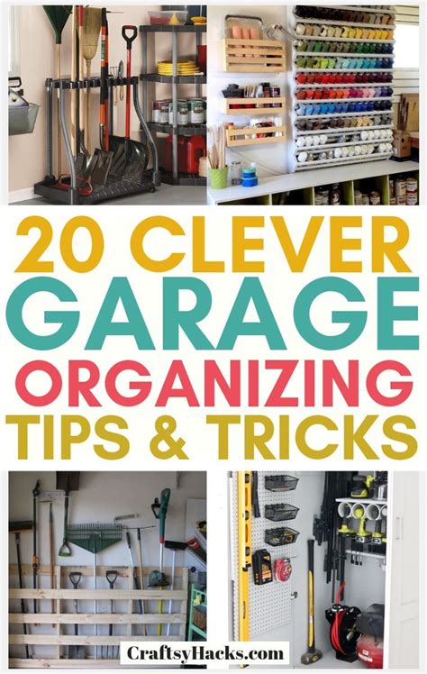 Garage Organization Hacks